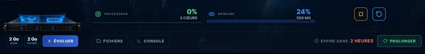controles serveur