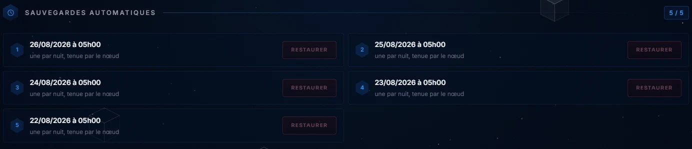 Jeux Steam : sauvegardes et restauration