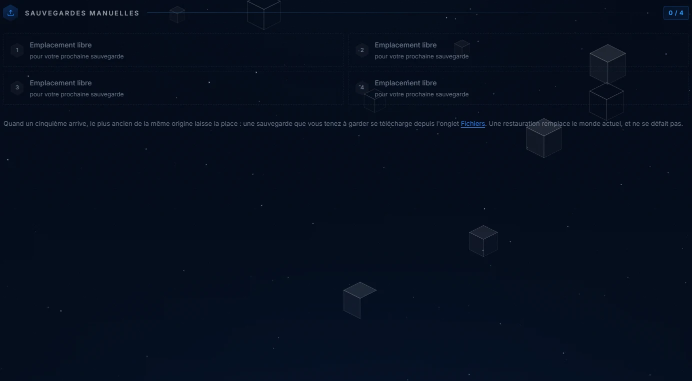 Jeux Steam : sauvegardes et restauration